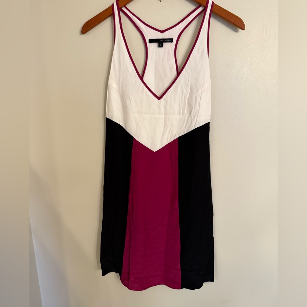 Jay Godfrey Color Block Dress
